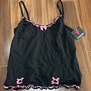 Small Joe Boxer 100% cotton vintage Y2K sexy tank top cami